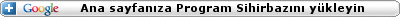Google Ana sayfan�za Program Sihirbaz�n� y�kleyin