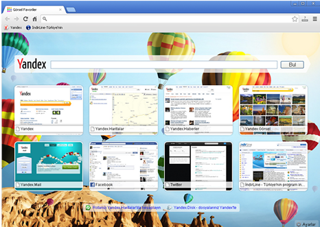 Google Chrome için Yandex Eklentisi
